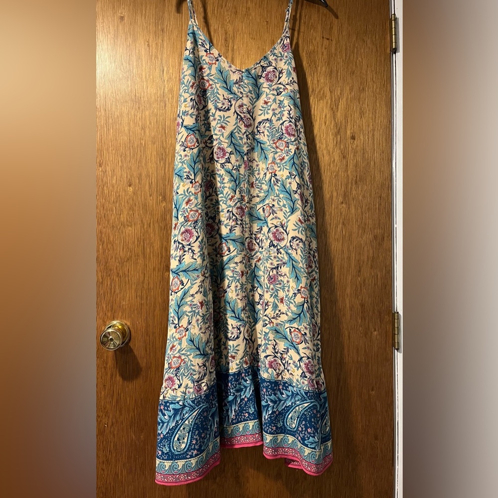 Floral Print Maxi Dress